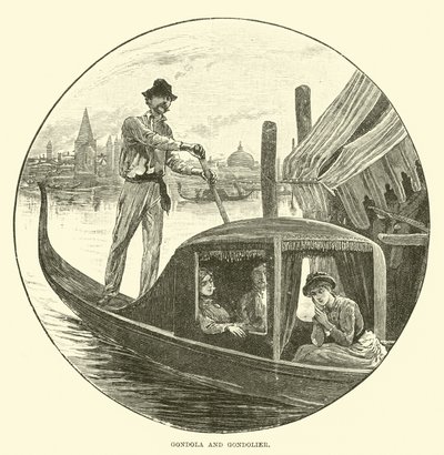 Gondola és Gondolier alkotó: English School
