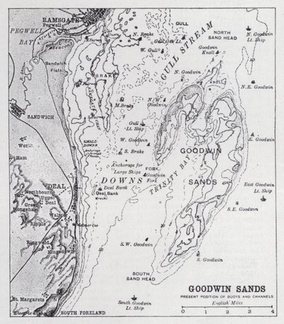 Goodwin Sands (litho) alkotó: English School