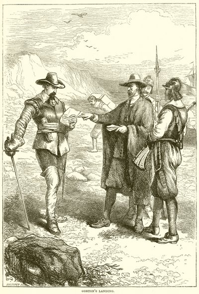 Gorton leszállása alkotó: English School