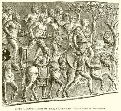 Traianus gótikus testőre alkotó: English School