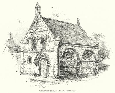 Gimnázium Huntingdonban (metszet) alkotó: English School