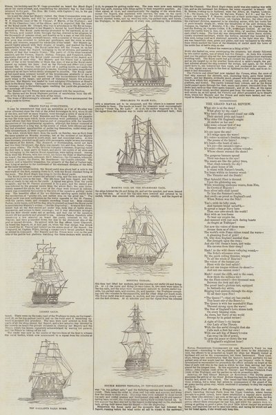Grand Naval Evolutions (metszet) alkotó: English School
