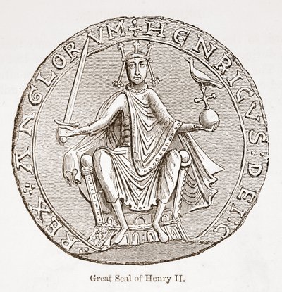 Henrik nagy pecsétje II alkotó: English School