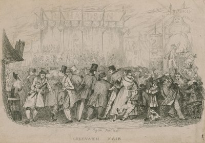 Greenwich Fair, London alkotó: English School