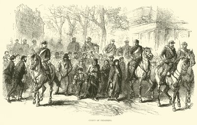 Fogolycsoport, 1871. április alkotó: English School