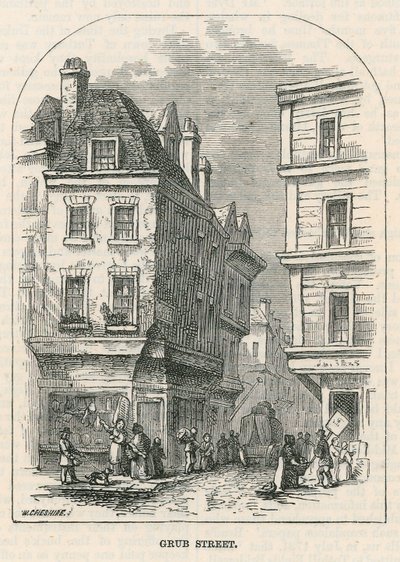 Grub Street, London alkotó: English School