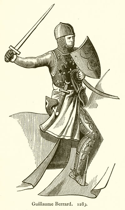 Guillaume Berrard. 1289 alkotó: English School