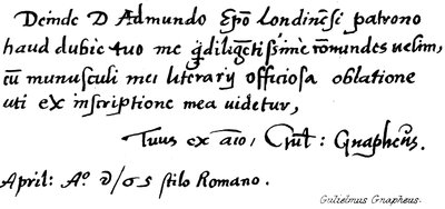 William Grapheus alkotó: English School