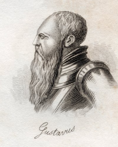 I. Gusztáv, a Crabbs Historical Dictionaryból, 1825-ben jelent meg alkotó: English School