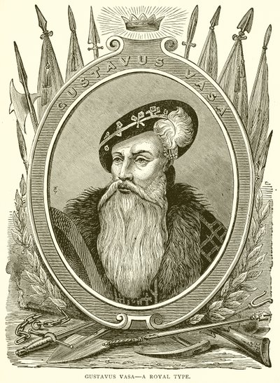 Gustavus Vasa – Királyi típus alkotó: English School