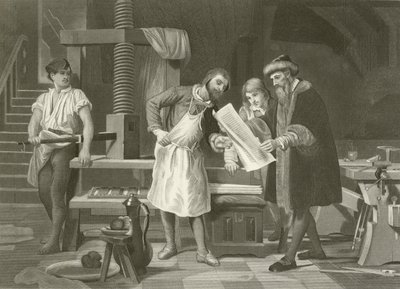 Gutenberg 1400-1468 alkotó: English School