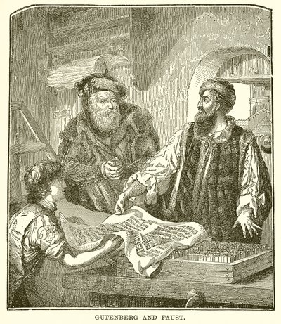 Gutenberg és Faust alkotó: English School