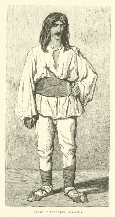 voakovári cigány, Szlavónia alkotó: English School