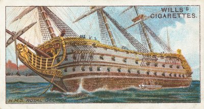 H.M.S. "Royal George" alkotó: English School