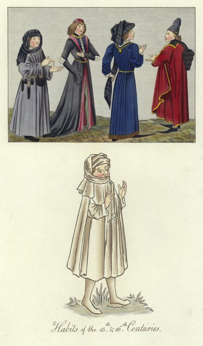 15. és 16. századi szokások alkotó: English School