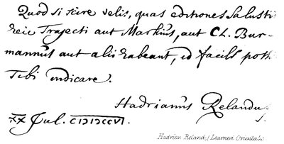 Hadrian Reland (Orientalisót tanult) alkotó: English School