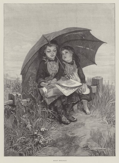 Félünnep (metszet) alkotó: English School