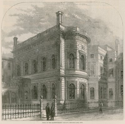 A Clothworkers Company csarnoka, Mincing Lane, London alkotó: English School