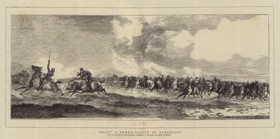 "Állj meg!", Aldershot visszaemlékezése (metszet) alkotó: English School