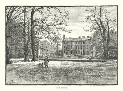 Ham House (metszet) alkotó: English School
