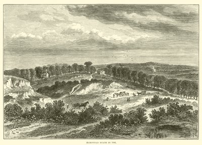 Hampstead Heath 1840-ben (metszet) alkotó: English School
