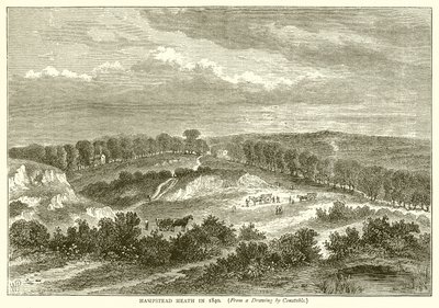 Hampstead Heath 1840-ben alkotó: English School