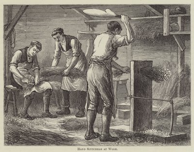 Kézi lehúzók a munkahelyen (gravírozás) alkotó: English School