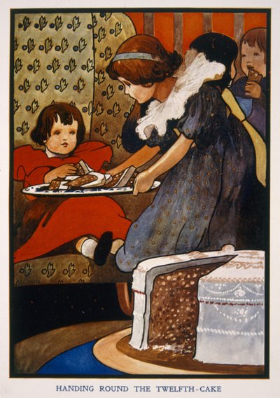 A tizenkettedik torta átadása alkotó: English School