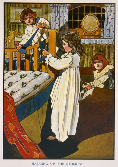 A harisnya felakasztása alkotó: English School