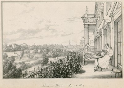 Hannover Terrace, Regents Park, London alkotó: English School