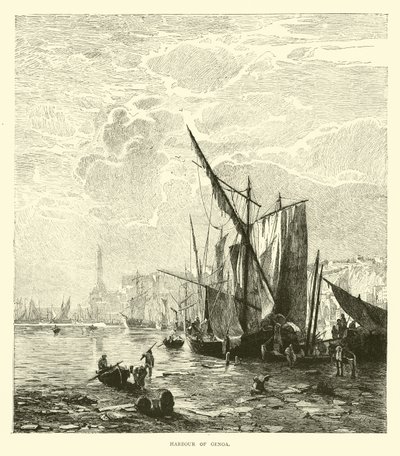 Genova kikötője alkotó: English School