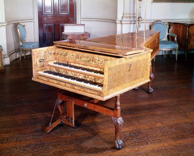 Csembaló, Jacob Kirckman, angol, 1766 alkotó: English School