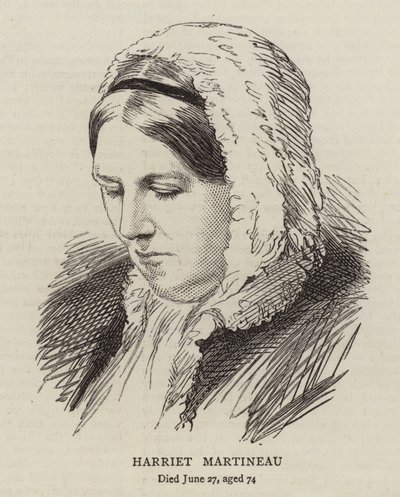 Harriet Martineau (metszet) alkotó: English School