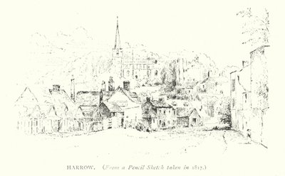 Harrow (metszet) alkotó: English School