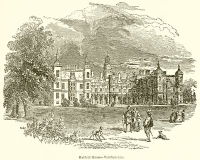 Hatfield House-Hertfordshire alkotó: English School