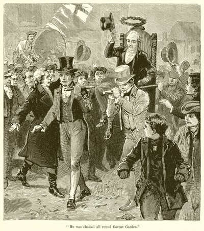 A Covent Garden egész területén ő volt az elnök alkotó: English School