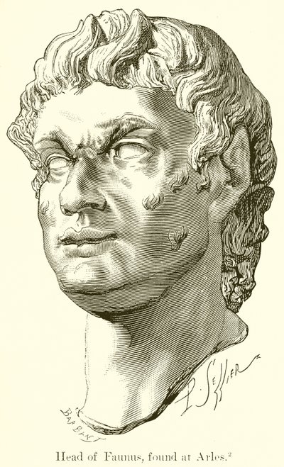 A Faunus vezetője, Arles-ban találták meg alkotó: English School