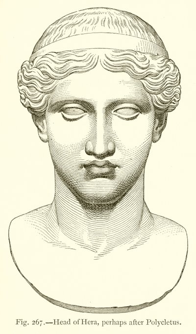 Héra feje, talán Polycletus után alkotó: English School