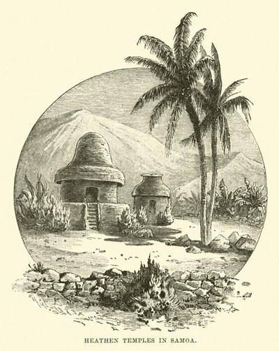 Pogány templomok Szamoán alkotó: English School