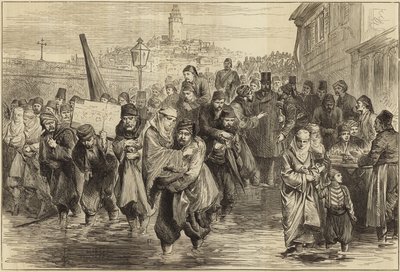 Heves esőzések Konstantinápolyban alkotó: English School