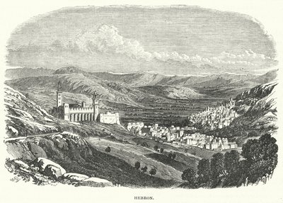 Hebron (metszet) alkotó: English School