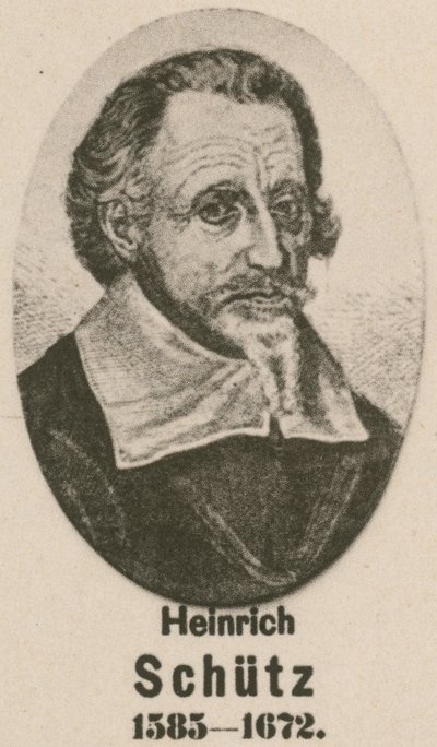Heinrich Schutz (metszet) alkotó: English School