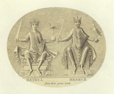 Henrik I. és II. Henrik, Anglia királyai alkotó: English School