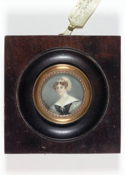 Henrietta Scott, Titchfield márciusi asszonya, később Portland hercegnője (zománc) alkotó: English School