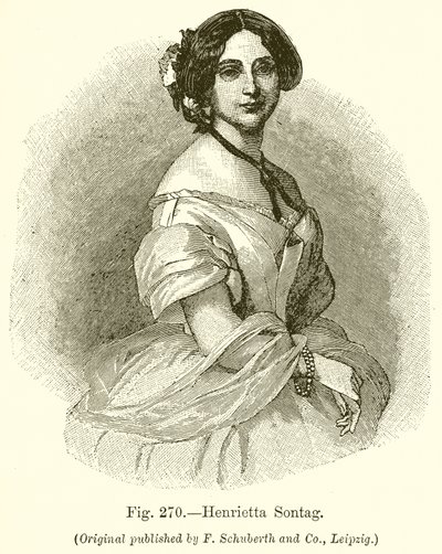 Henrietta Sontag alkotó: English School