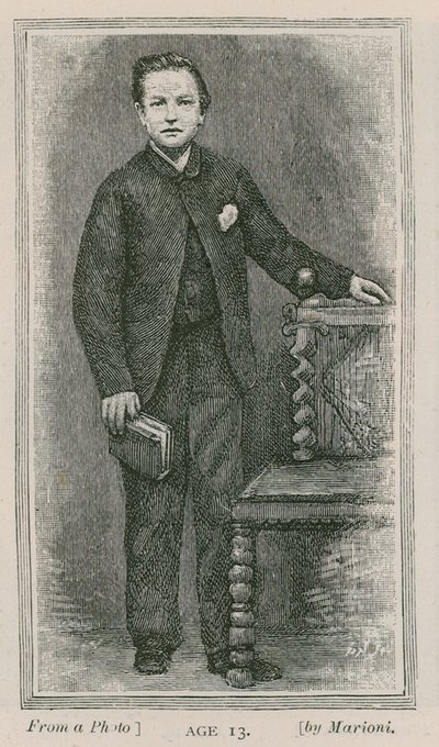 Henry Arthur Jones, drámaíró, 13 éves alkotó: English School