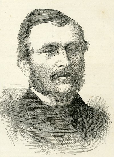 Henry Brittan Willis (1810-84) a The Illustrated London Newsból, 1884. február alkotó: English School