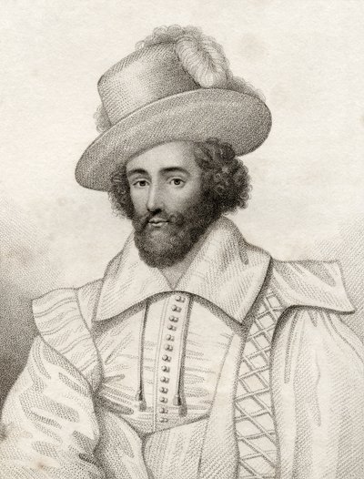 Henry Carey, illusztráció a „Királyi és nemes szerzők katalógusából, V. kötet”, 1806-ban megjelent alkotó: English School