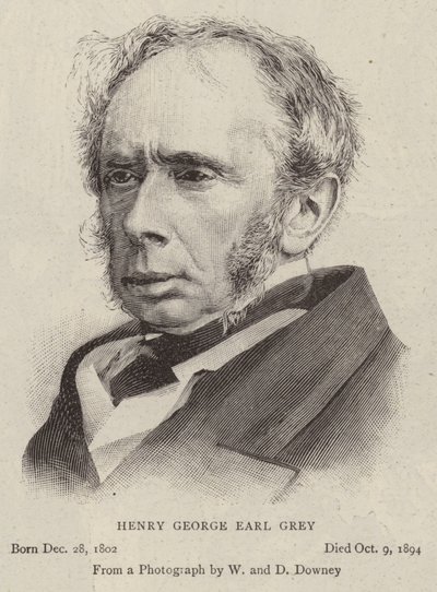 Henry George Earl Gray (metszet) alkotó: English School