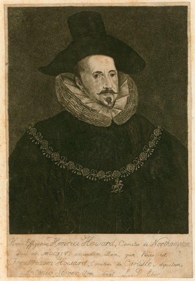 Henry Howard, Northampton 1. grófja alkotó: English School